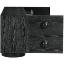 Meridian Bubble Black Rubberwood with Oak Veneer Sideboard/Buffet IMAGE 7