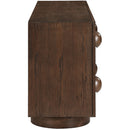 Meridian Bubble Brown Rubberwood with Oak Veneer Sideboard/Buffet IMAGE 4