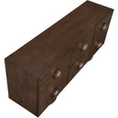 Meridian Bubble Brown Rubberwood with Oak Veneer Sideboard/Buffet IMAGE 9