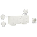 Meridian Bubble Cream Rubberwood with Oak Veneer Sideboard/Buffet IMAGE 11