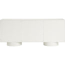 Meridian Bubble Cream Rubberwood with Oak Veneer Sideboard/Buffet IMAGE 5