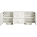 Meridian Bubble Cream Rubberwood with Oak Veneer Sideboard/Buffet IMAGE 6