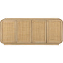 Meridian Windsor Natural Rubberwood Sideboard/Buffet IMAGE 3