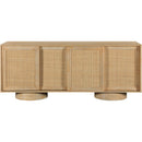 Meridian Windsor Natural Rubberwood Sideboard/Buffet IMAGE 3