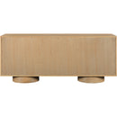 Meridian Windsor Natural Rubberwood Sideboard/Buffet IMAGE 5