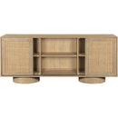 Meridian Windsor Natural Rubberwood Sideboard/Buffet IMAGE 7