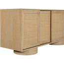Meridian Windsor Natural Rubberwood Sideboard/Buffet IMAGE 8