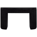  Meridian Astrid Black Solid Wood And Oak Veneer Console Table IMAGE 3