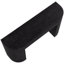  Meridian Astrid Black Solid Wood And Oak Veneer Console Table IMAGE 7