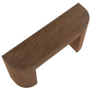  Meridian Astrid Brown Solid Wood And Oak Veneer Console Table IMAGE 7