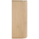  Meridian Astrid Natural Solid Wood And Oak Veneer Chest IMAGE 4