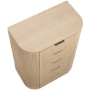  Meridian Astrid Natural Solid Wood And Oak Veneer Chest IMAGE 7