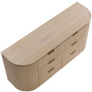  Meridian Astrid Natural Solid Wood And Oak Veneer Dresser IMAGE 9