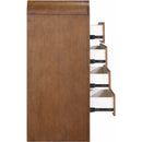  Meridian Giada Brown Solid Wood And Veneer Chest IMAGE 6