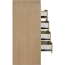  Meridian Giada Natural Solid Wood And Veneer Chest IMAGE 6