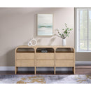  Meridian Giada Natural Solid Wood And Veneer Dresser IMAGE 2