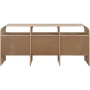  Meridian Giada Natural Solid Wood And Veneer Dresser IMAGE 5
