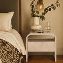 Meridian Giada Natural Solid Wood And Veneer Nightstand IMAGE 2