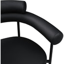 Meridian Blake Black Vegan Leather Dining Chair IMAGE 7