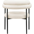 Meridian Blake Cream Vegan Leather Dining Chair IMAGE 5