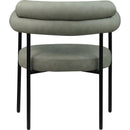 Meridian Blake Green Vegan Leather Dining Chair IMAGE 5