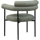 Meridian Blake Green Vegan Leather Dining Chair IMAGE 6