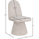Meridian Renuar Beige Dining Chair IMAGE 9