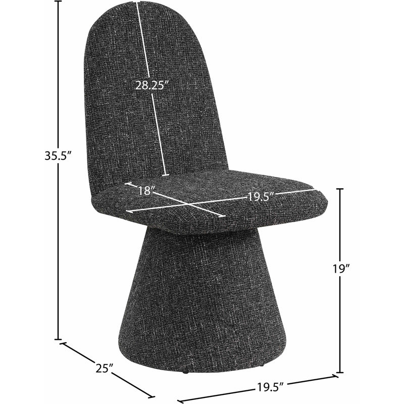 Meridian Renuar Black Dining Chair IMAGE 9