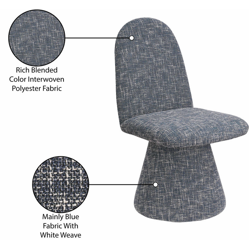 Meridian Renuar Blue Dining Chair IMAGE 10