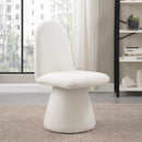 Meridian Renuar Cream Dining Chair IMAGE 2