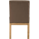 Meridian Evelyn Brown Velvet Dining Chair IMAGE 5