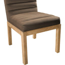 Meridian Evelyn Brown Velvet Dining Chair IMAGE 6