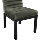 Meridian Evelyn Green Velvet Dining Chair IMAGE 6
