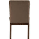 Meridian Evelyn Brown Velvet Dining Chair IMAGE 5