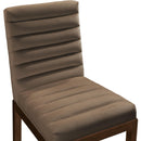 Meridian Evelyn Brown Velvet Dining Chair IMAGE 7