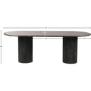 Meridian Messina Green Marble Dining Table (3 Boxes) IMAGE 9