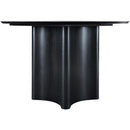 Meridian Corvina Black Oak Veneer Dining Table IMAGE 3