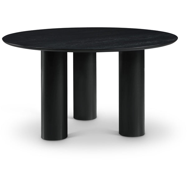 Meridian Colosseum Black Dining Table IMAGE 1