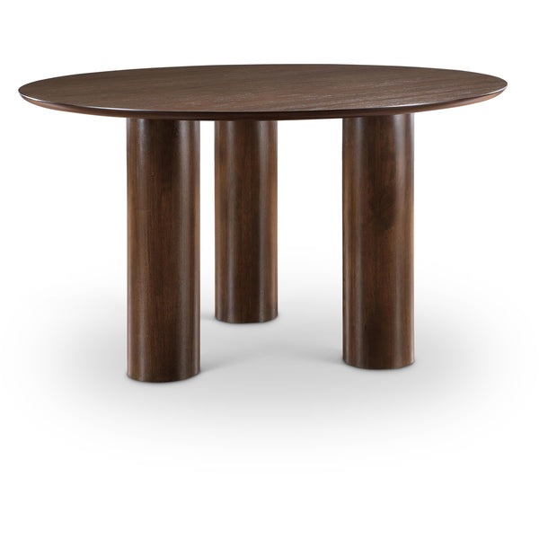 Meridian Colosseum Brown Dining Table IMAGE 1