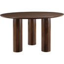 Meridian Colosseum Brown Dining Table IMAGE 5