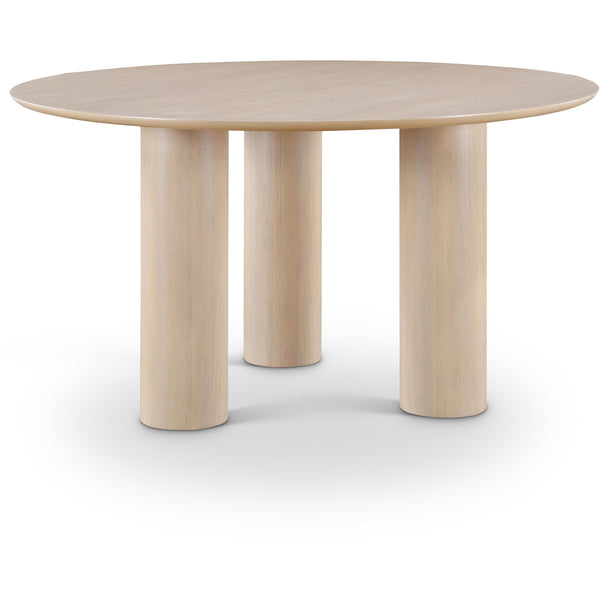 Meridian Colosseum Natural Dining Table IMAGE 1