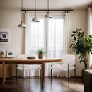 Meridian Dame Beige Fabric Dining Chair IMAGE 2