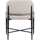 Meridian Dame Beige Fabric Dining Chair IMAGE 5