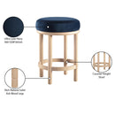 Meridian Monette Navy Velvet Counter Stool IMAGE 7