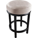 Meridian Monette Taupe Velvet Counter Stool IMAGE 5
