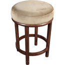Meridian Monette Beige Velvet Counter Stool IMAGE 5