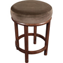 Meridian Monette Brown Velvet Counter Stool IMAGE 5