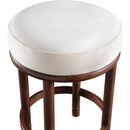 Meridian Monette Cream Velvet Counter Stool IMAGE 4