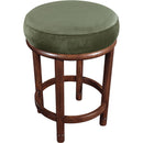 Meridian Monette Green Velvet Counter Stool IMAGE 5