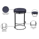 Meridian Madison Black Vegan Leather Counter Stool IMAGE 9